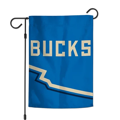 WinCraft  Milwaukee Bucks 2024/25 City Edition 12" x 18" Two-Sided Garden Flag