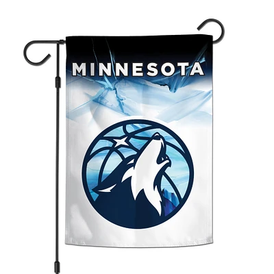 WinCraft  Minnesota Timberwolves 2024/25 City Edition 12" x 18" Two-Sided Garden Flag