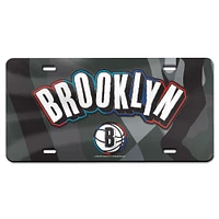 WinCraft  Brooklyn Nets 2024/25 City Edition Laser-Cut Acrylic License Plate