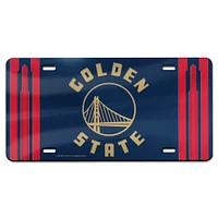 WinCraft  Golden State Warriors 2024/25 City Edition Laser-Cut Acrylic License Plate