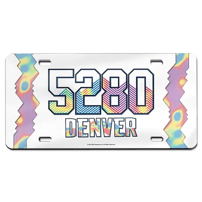 WinCraft  Denver Nuggets 2024/25 City Edition Laser-Cut Acrylic License Plate