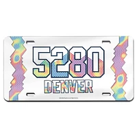 WinCraft  Denver Nuggets 2024/25 City Edition Laser-Cut Acrylic License Plate