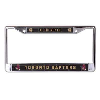 WinCraft  Toronto Raptors 2024/25 City Edition Laser Cut Metal License Plate Frame