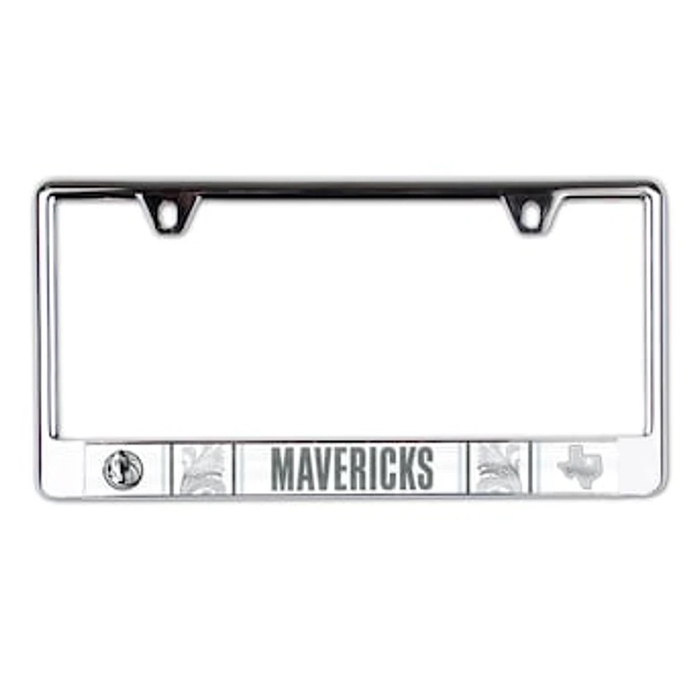 WinCraft  Dallas Mavericks 2024/25 City Edition Laser Cut Metal License Plate Frame