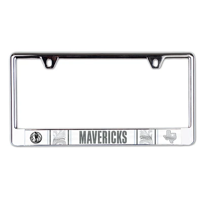 WinCraft  Dallas Mavericks 2024/25 City Edition Laser Cut Metal License Plate Frame