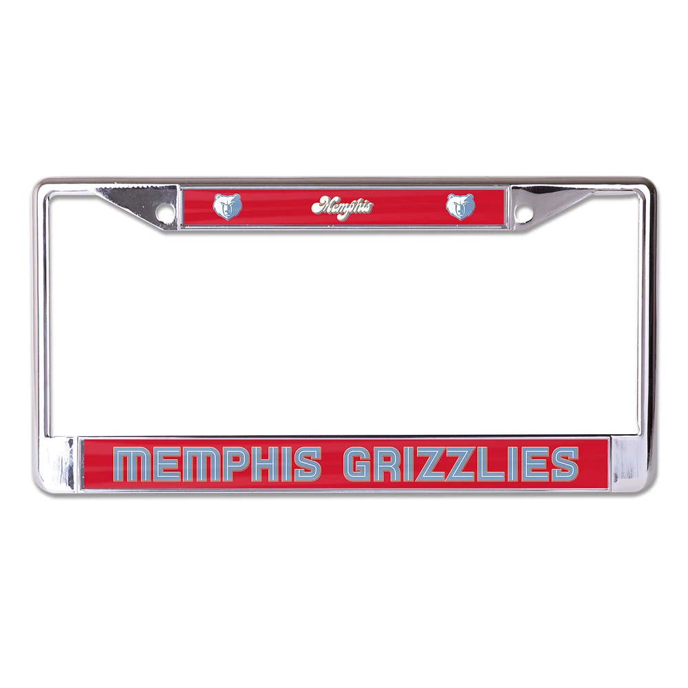 WinCraft  Memphis Grizzlies 2024/25 City Edition Laser Cut Metal License Plate Frame