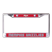 WinCraft  Memphis Grizzlies 2024/25 City Edition Laser Cut Metal License Plate Frame