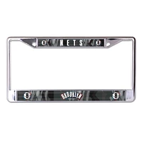 WinCraft  Brooklyn Nets 2024/25 City Edition Laser Cut Metal License Plate Frame