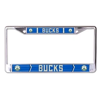 WinCraft  Milwaukee Bucks 2024/25 City Edition Laser Cut Metal License Plate Frame