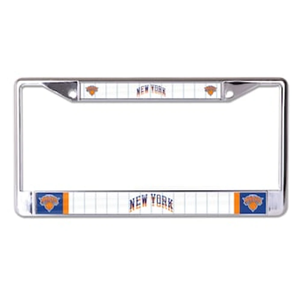 WinCraft  New York Knicks 2024/25 City Edition Laser Cut Metal License Plate Frame