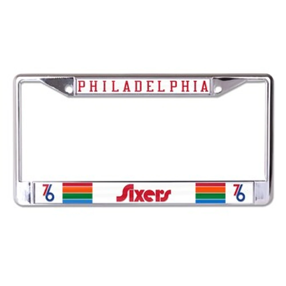 WinCraft  Philadelphia 76ers 2024/25 City Edition Laser Cut Metal License Plate Frame