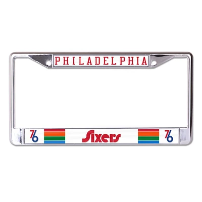 WinCraft  Philadelphia 76ers 2024/25 City Edition Laser Cut Metal License Plate Frame