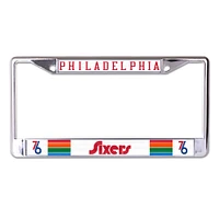 WinCraft  Philadelphia 76ers 2024/25 City Edition Laser Cut Metal License Plate Frame