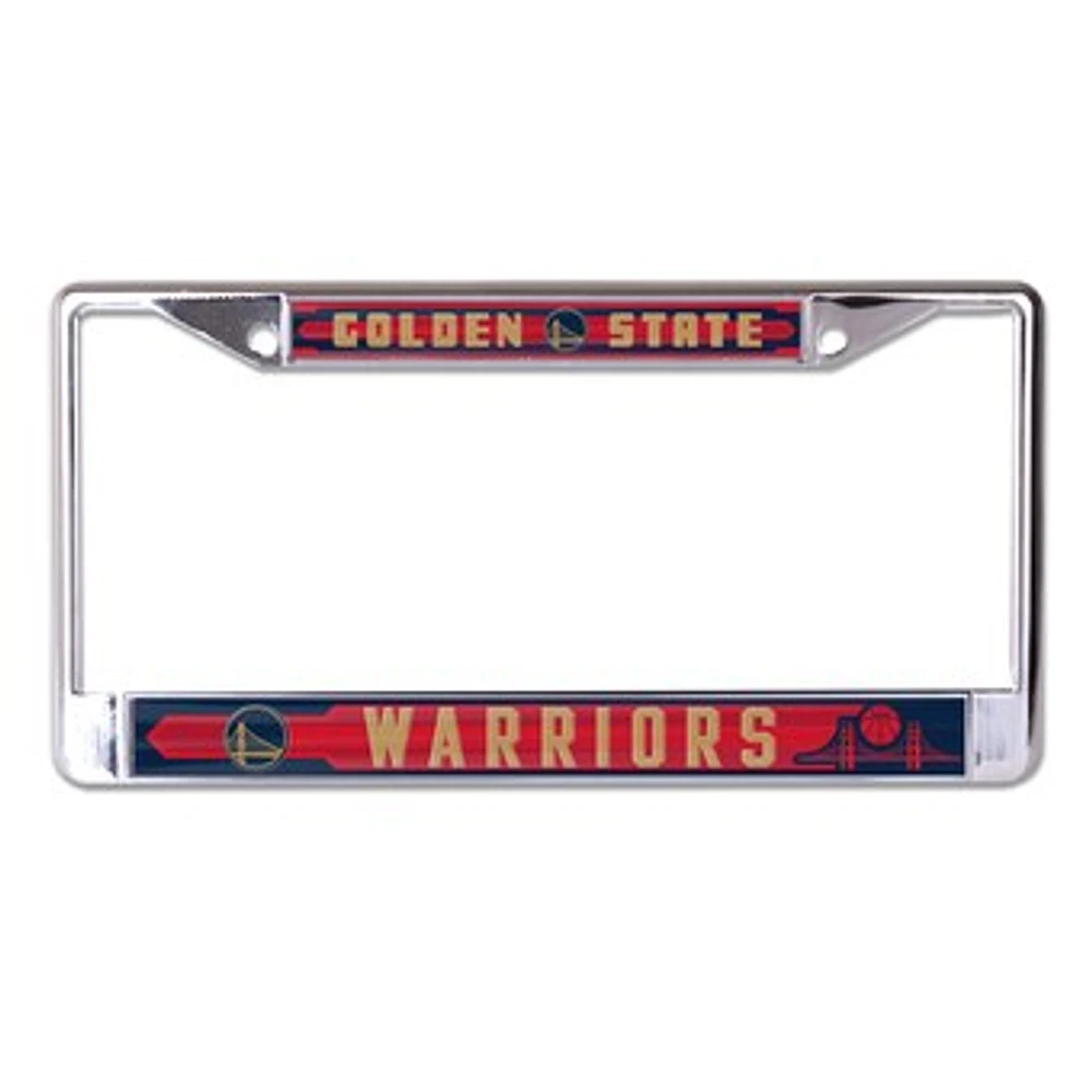 WinCraft  Golden State Warriors 2024/25 City Edition Laser Cut Metal License Plate Frame