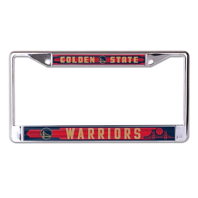 WinCraft  Golden State Warriors 2024/25 City Edition Laser Cut Metal License Plate Frame