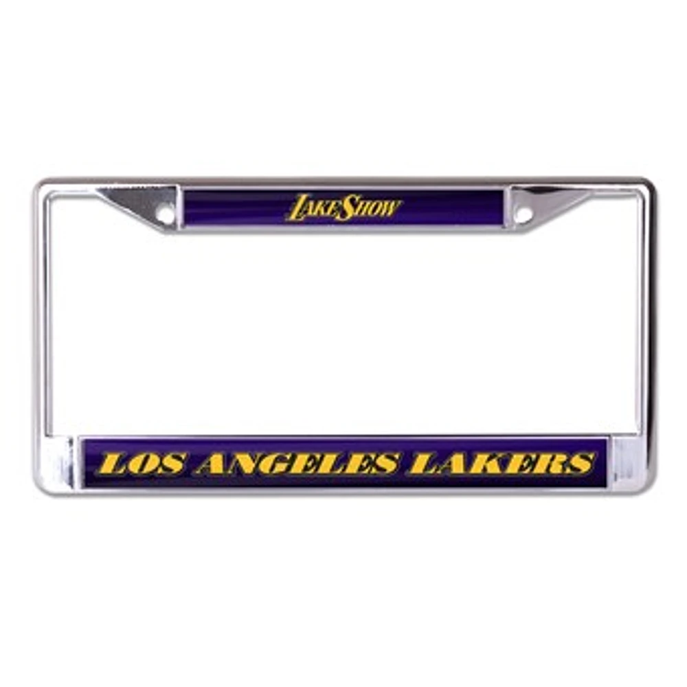 WinCraft  Los Angeles Lakers 2024/25 City Edition Laser Cut Metal License Plate Frame