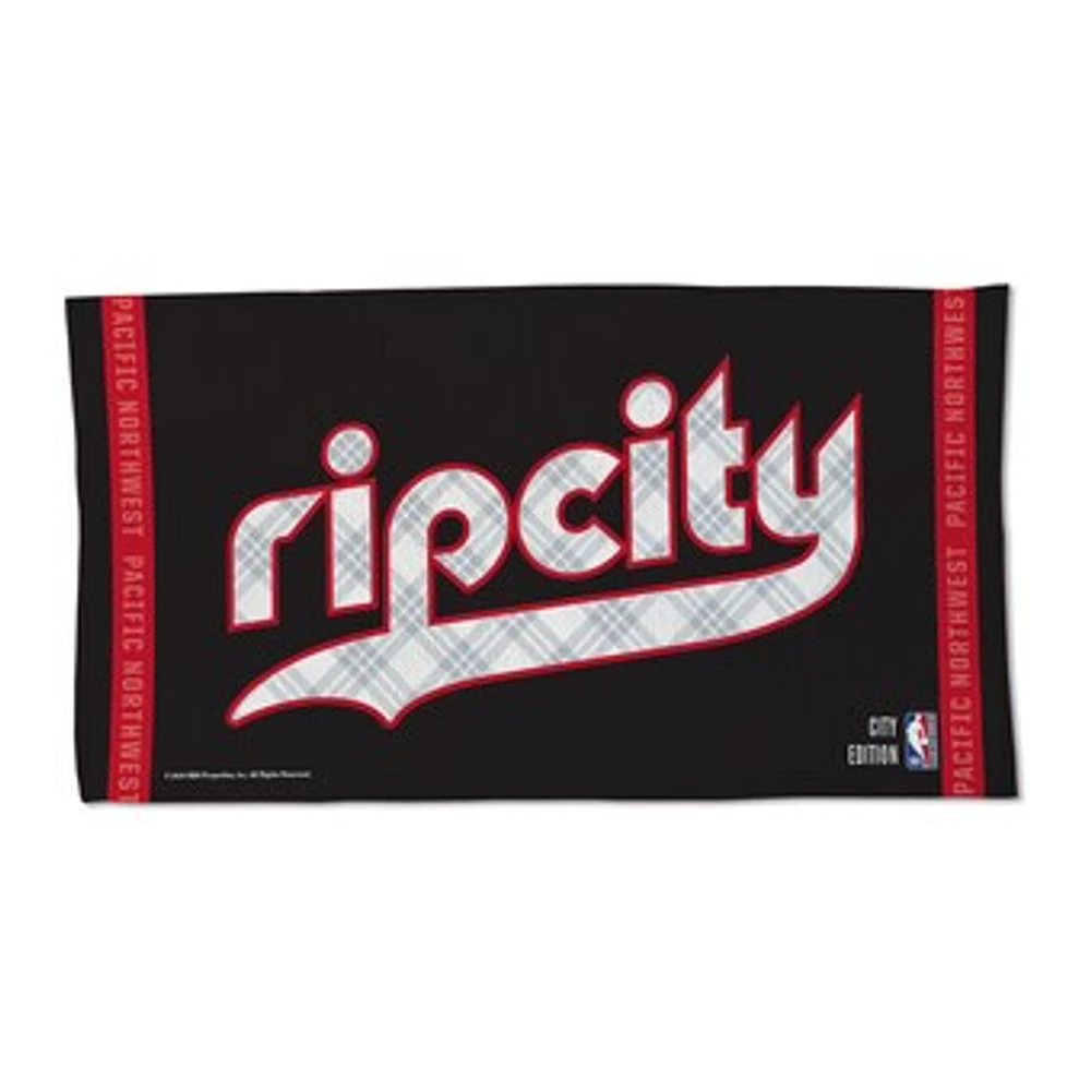 WinCraft  Portland Trail Blazers 2024/25 City Edition On Court 22'' x 42'' Single-Sided Beach Towel