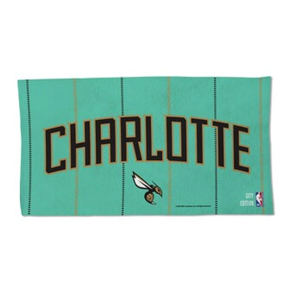 WinCraft  Charlotte Hornets 2024/25 City Edition On Court 22'' x 42'' Single-Sided Beach Towel