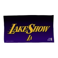 WinCraft  Los Angeles Lakers 2024/25 City Edition On Court 22'' x 42'' Single-Sided Beach Towel