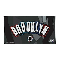 WinCraft  Brooklyn Nets 2024/25 City Edition On Court 22'' x 42'' Single-Sided Beach Towel