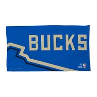 WinCraft  Milwaukee Bucks 2024/25 City Edition On Court 22'' x 42'' Single-Sided Beach Towel