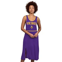 Women's G-III 4Her by Carl Banks  Purple Minnesota Vikings Center Field Maxi Dress