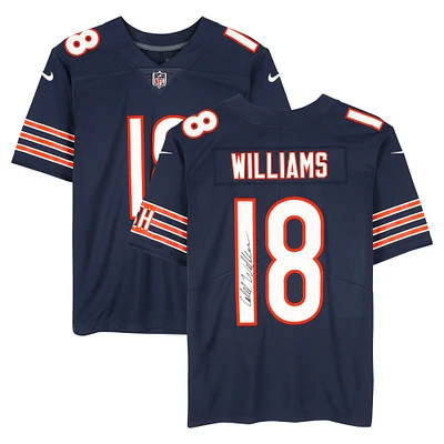 Caleb Williams Chicago Bears Autographed Navy Nike Limited Jersey