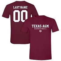 Unisex  Maroon Texas A&M Aggies Collegiate Men's Basketball NIL Pick-A-Player T-Shirt