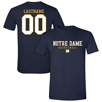 Unisex  Navy Notre Dame Fighting Irish Collegiate Men's Basketball NIL Pick-A-Player T-Shirt