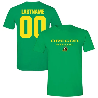 Unisex  Green Oregon Ducks Collegiate Men's Basketball NIL Pick-A-Player T-Shirt