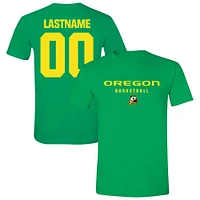 Unisex  Green Oregon Ducks Collegiate Men's Basketball NIL Pick-A-Player T-Shirt