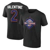 Men's Bobby Valentine Black New York Mets Old Timers Day T-Shirt