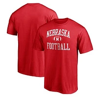 Men's Scarlet Nebraska Huskers First Sprint T-Shirt