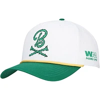 Men's Barstool Golf  White WM Phoenix Open Cactus Adjustable Hat