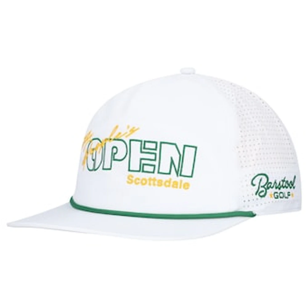 Men's Barstool Golf  White WM Phoenix Open Harper Adjustable Hat