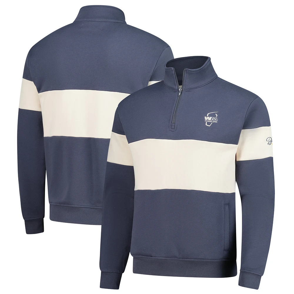 Men's Barstool Golf  Blue WM Phoenix Open Half-Zip Pullover