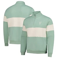 Unisex Barstool Golf  Green WM Phoenix Open Half-Zip Sweatshirt