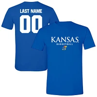 Unisex  Royal Kansas Jayhawks Collegiate Men's Basketball NIL Pick-A-Player T-Shirt