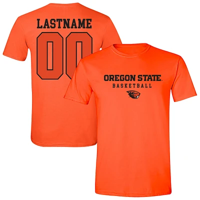 Unisex  Orange Oregon State Beavers Collegiate Men's Basketball NIL Pick-A-Player T-Shirt