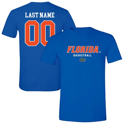 Unisex  Royal Florida Gators Collegiate Men's Basketball NIL Pick-A-Player T-Shirt