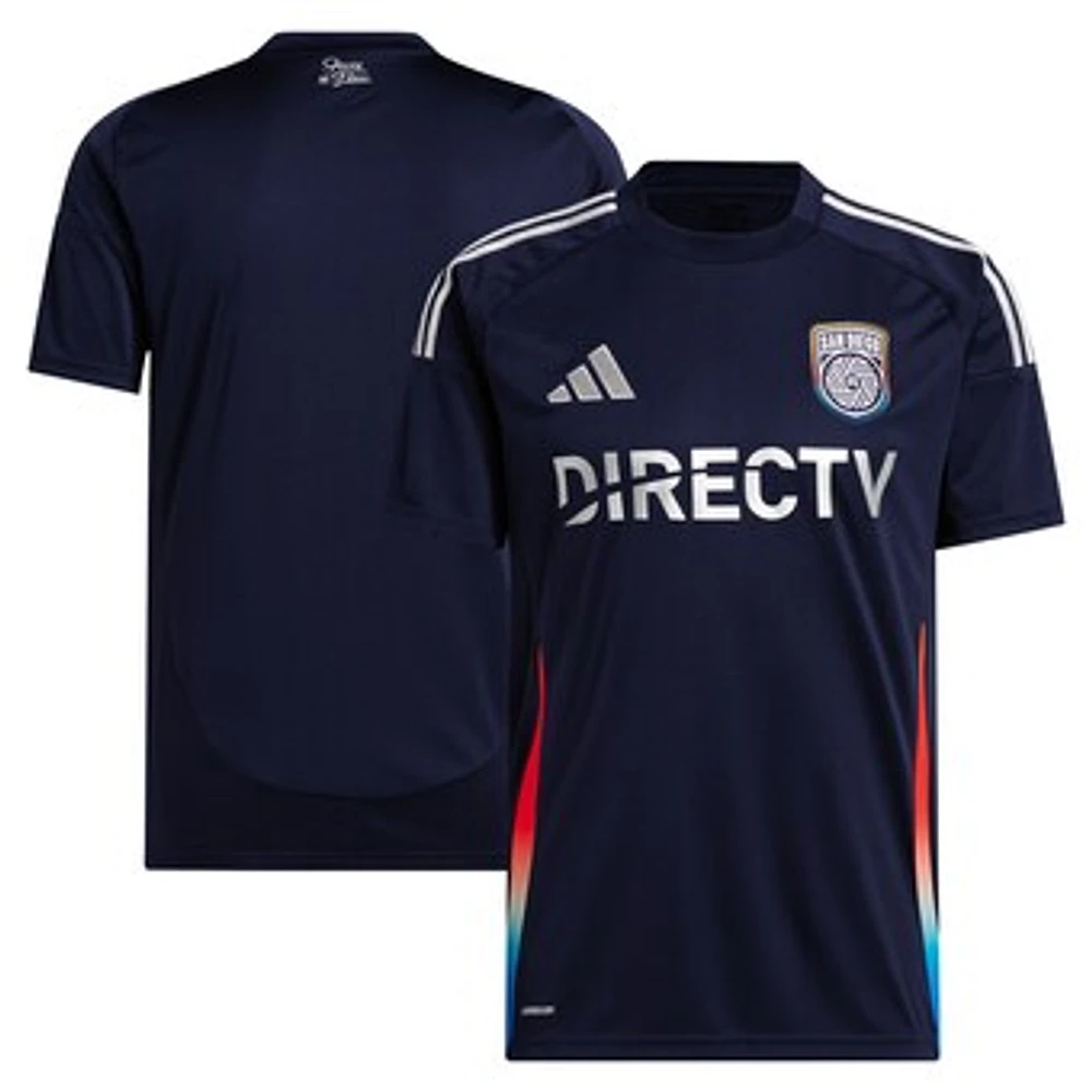 Men's adidas  Navy San Diego FC 2025 State of Flow Replica Jersey