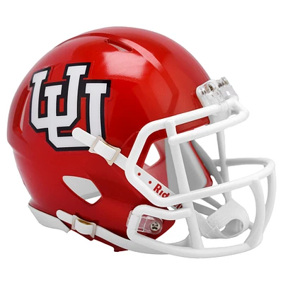 Riddell Utah Utes Red Throwback Speed Mini Helmet