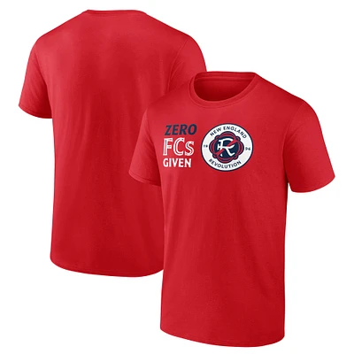 Men's Red New England Revolution Zero FCs Given T-Shirt