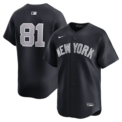 Men's Nike Luis Gil Navy New York Yankees Alternate Limited Player Jersey