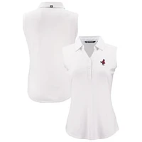 Women's Cutter & Buck Memphis Redbirds Forge Eco Stretch Recycled Sleeveless Polo
