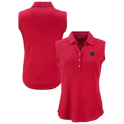Women's Cutter & Buck Sacramento River Cats Forge Eco Stretch Recycled Sleeveless Polo