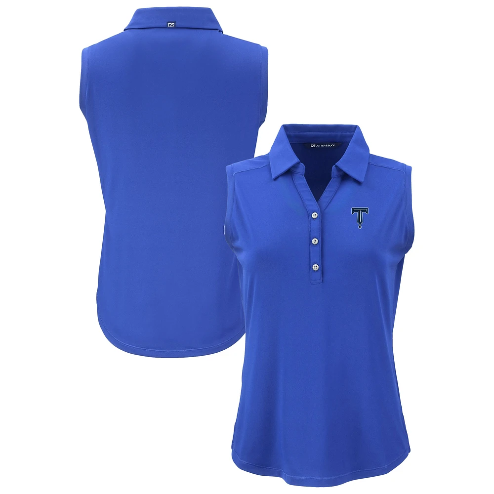 Women's Cutter & Buck Tulsa Drillers Forge Eco Stretch Recycled Sleeveless Polo