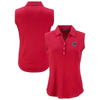 Women's Cutter & Buck Charlotte Knights Forge Eco Stretch Recycled Sleeveless Polo