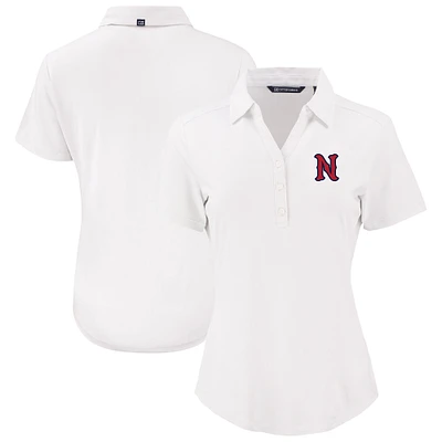 Women's Cutter & Buck  White Nashville Sounds Forge Eco Stretch Recycled Polo