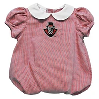 Girls Infant Vive La Fete  Red Austin Peay State Governors Puffy Bubble Dress